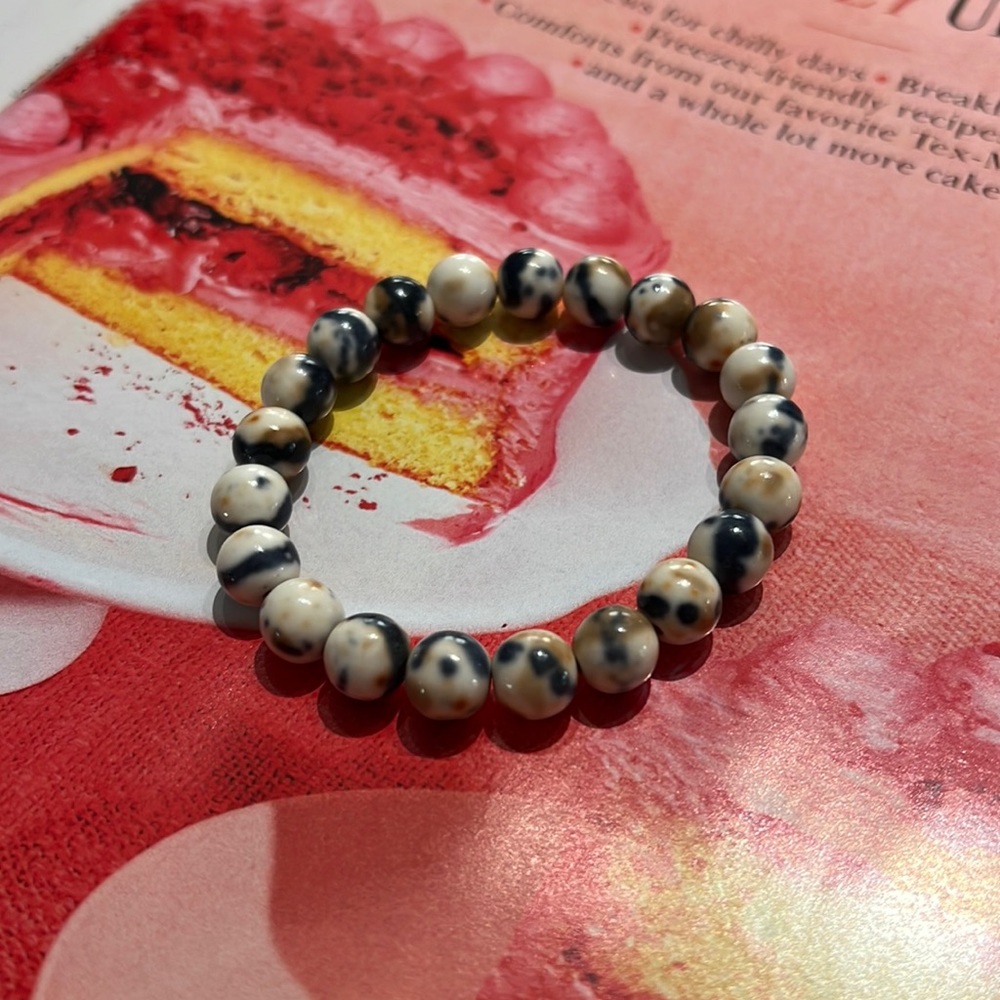 Jasper stretch bracelet